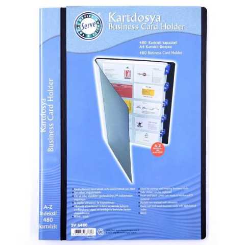 Serve Kartvizit Albümü A4 480'li