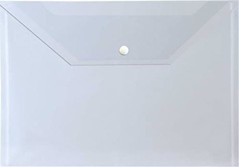 Kraf Çıtçıtlı Zarf A3 Şeffaf