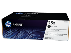 HP 25X Yüksek Kapasiteli Siyah Orijinal LaserJet Toner Kartuşu (CF325X)