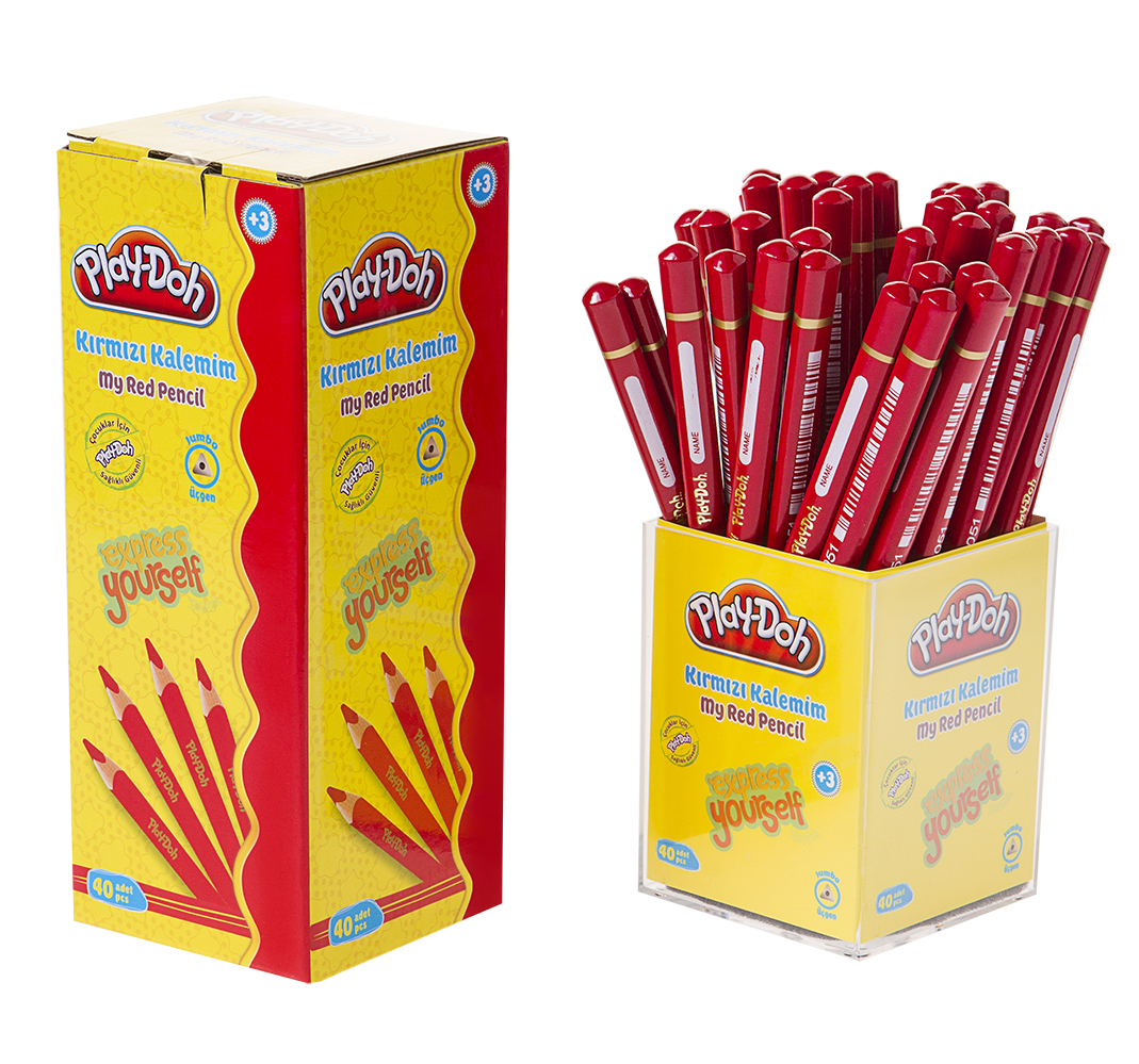 Play-Doh Jumbo İlk Kırmızı Kalemim