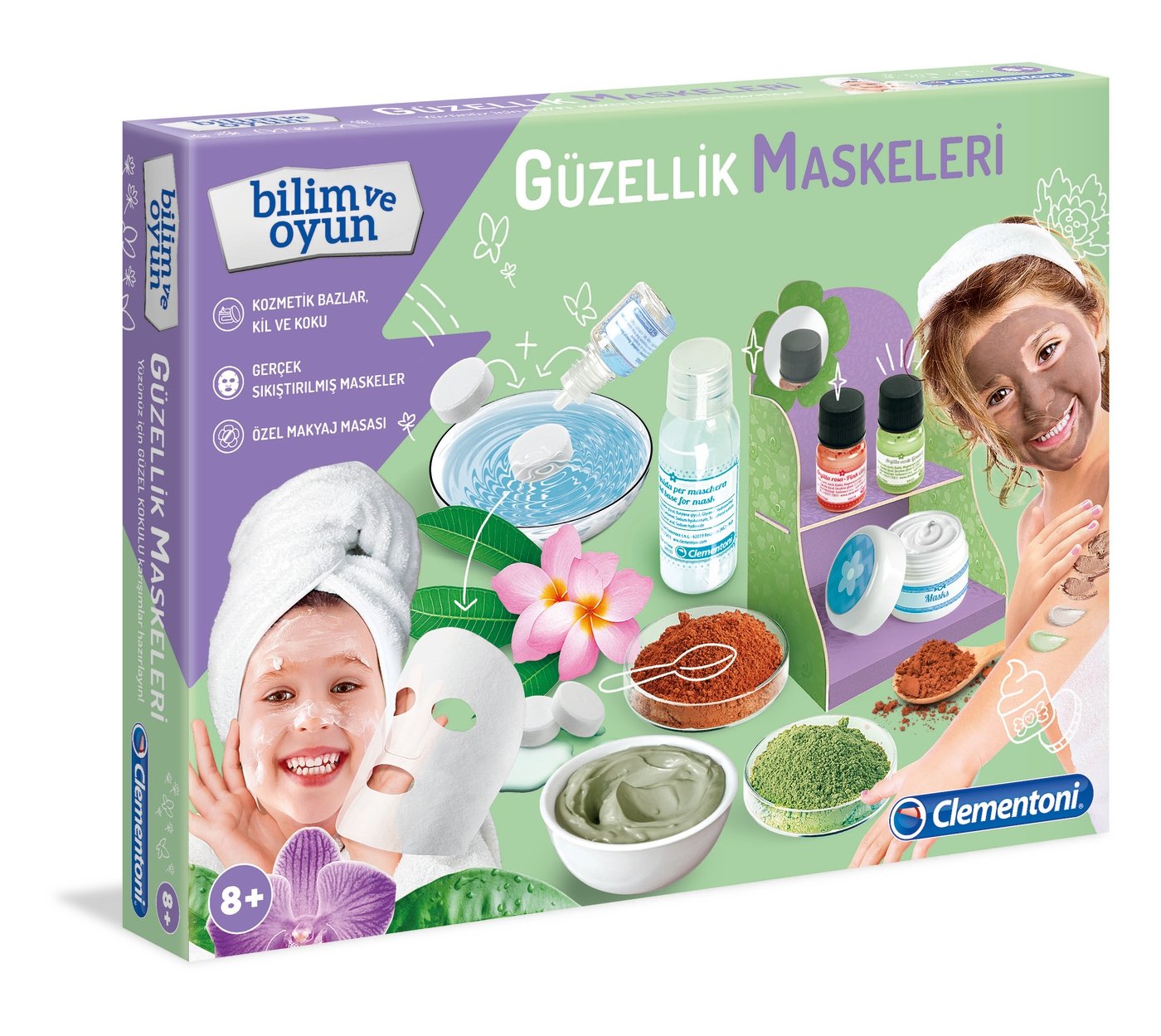 Clementoni Bilim Ve Oyun-Güzellik Maskeleri