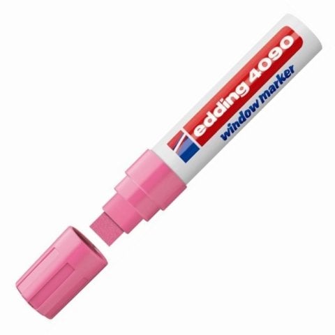 Edding 4090 Cam Kalemi Fosforlu Pembe