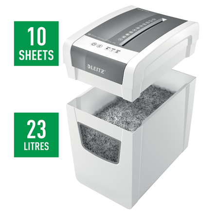 Leitz IQ Slim Home Office 8001 Evrak İmha Makinesi