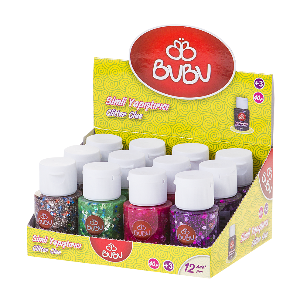 Bu-Bu Simli Yapıştırıcı 40gr