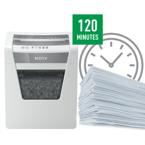 Leitz IQ Office P5 8002 Evrak İmha Makinesi