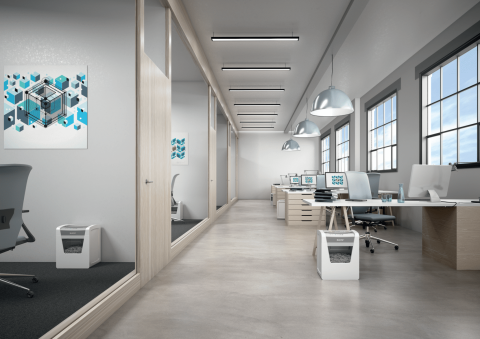 Leitz IQ Office Pro P6+  8010 Evrak İmha Makinesi