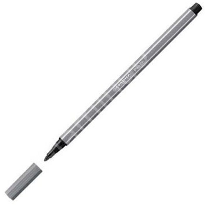 Stabilo Pen 68 Keçeli Kalem Koyu Gri