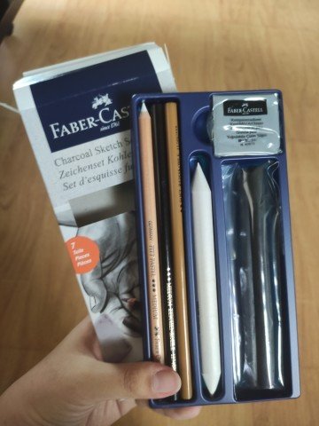 Faber Castell Charcoal Sketch Kömür Eskiz Seti