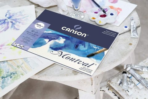 Canson Montval A3 Suluboya Blok 300gr. 12 Sayfa