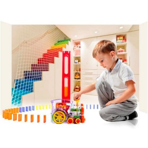 Can Toys Domino Taşı Dizen Tren