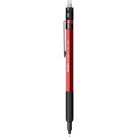 Scrikss Graph-X Mekanik Kurşun Kalem 0.7 Kırmızı