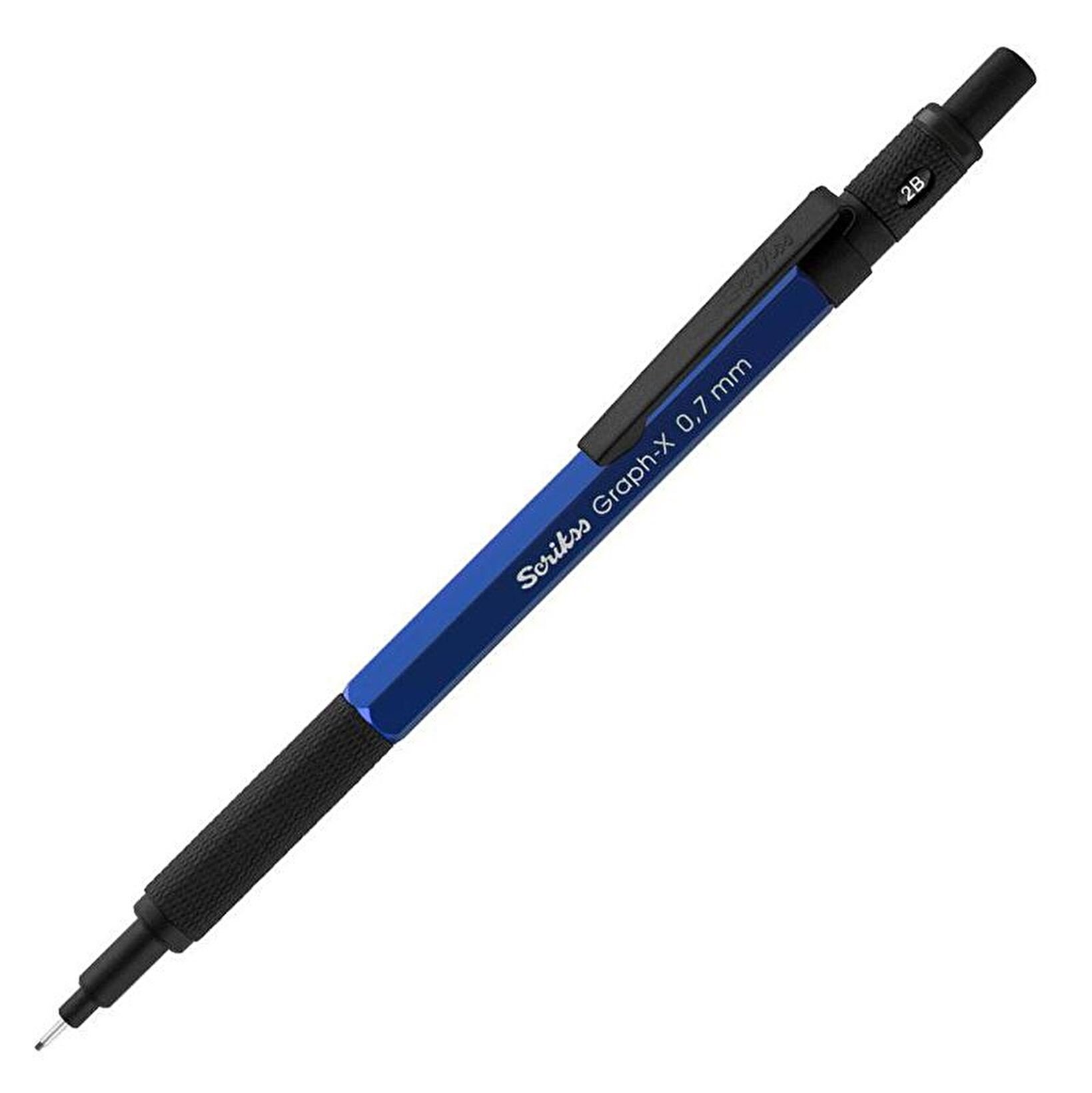 Scrikss Graph-X Mekanik Kurşun Kalem 0.7 Mavi