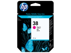 HP 38 Magenta Pigment Original Ink Cartridge (C9416A)