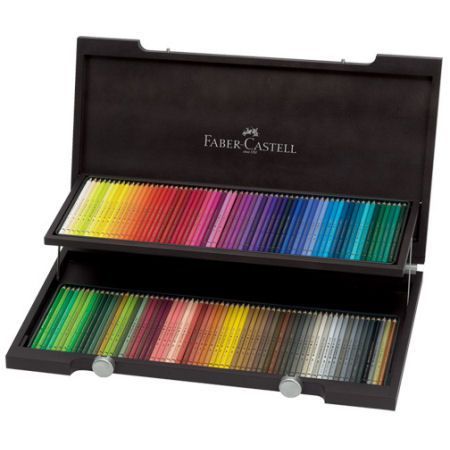 Faber Castell Albrecht Dürer Aquarell Boya Kalemi Ahşap Kutu 120 Renk