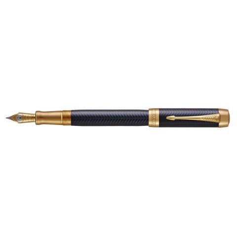 Parker Duofold Prestij Mavi Chevron GT Dolma Kalem