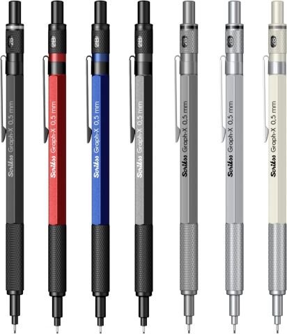 Scrikss Graph-X Mekanik Kurşun Kalem 0.5 Mavi