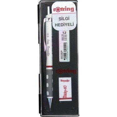 Rotring TIKKY Mekanik Kurşun Kalem Okul Seti 0.5 Beyaz