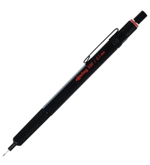 Rotring 500 Mekanik Kurşun Kalem Siyah 0.5 mm