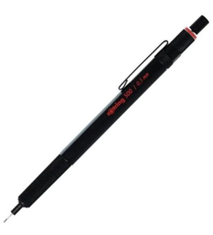 Rotring 500 Mekanik Kurşun Kalem Siyah 0.5 mm