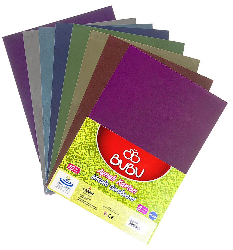 Bu-Bu 50*70 Aynalı Fon Kartonu 10'lu