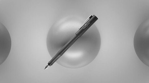 Faber Castell Grip Dolma Kalem Siyah M Uç