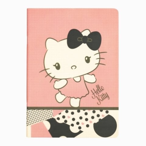 Hello Kitty Stapled Kareli Defter 40YP.