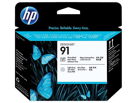 HP 91 Siyah Fotoğraf ve Açık Gri Baskı Kafası (C9463A)
