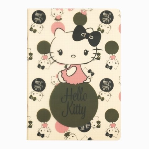 Hello Kitty Stapled Çizgili Defter 40YP.