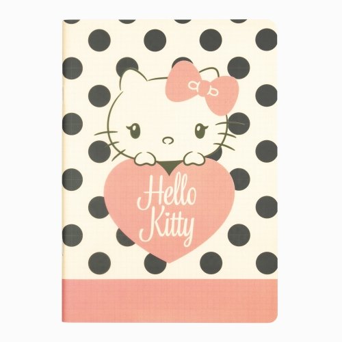 Hello Kitty Stapled Çizgili Defter 40YP.