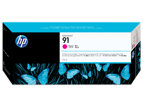 HP 91 775 ml Pigment Macenta Mürekkep Kartuşu (C9468A)