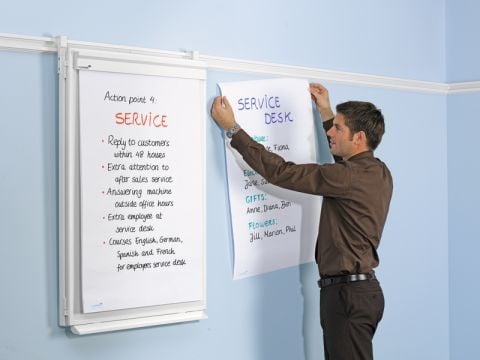 Legamaster Flipchart Kağıdı Askılı Düz 65x98-100 Yaprak