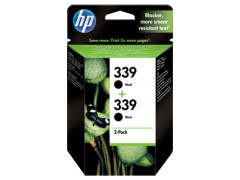 HP 339 2'li Paket Siyah Orijinal Mürekkep Kartuşları (C9504EE)
