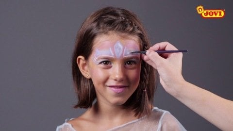 Jovi Krem Yüz Boyası 6 Renk 8ml+Fırça+2 Sünger Eğlence
