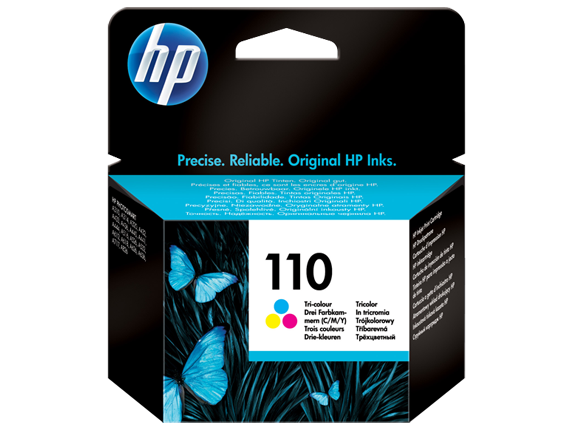 HP 110 Tri-color Original Ink Cartridge (CB304AE)