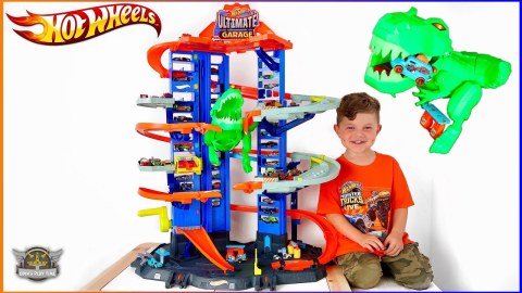 Hot Wheels Robotik T-Rex Ultimate Garaj GJL14
