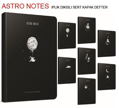 Astro A5 Sert Kapak Defter 120yp.Çizgili
