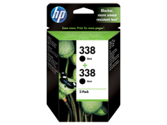 HP 338 2'li Paket Siyah Orijinal Mürekkep Kartuşları (CB331EE)