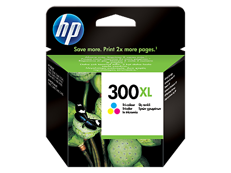 HP 300XL Yüksek Kapasiteli Üç Renkli Orijinal Mürekkep Kartuşu (CC644EE)