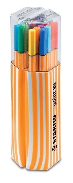 Stabilo Point 88 Twin Pack 20 Renk