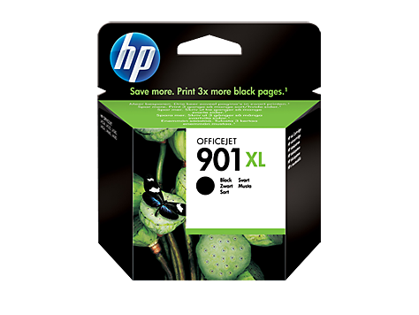 HP 901XL Yüksek Kapasiteli Siyah Orijinal Mürekkep Kartuşu (CC654AE)