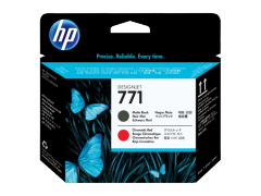 HP 771 Mat Siyah/Kromatik Kırmızı DesignJet Baskı Kafası (CE017A)