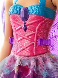 Barbie Dreamtopia Sihirli Dönüşen Peri Kızı Mor Saçlı Gjk00
