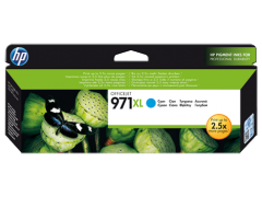 HP 971XL Yüksek Kapasiteli Camgöbeği Orijinal Mürekkep Kartuşu (CN626AE)
