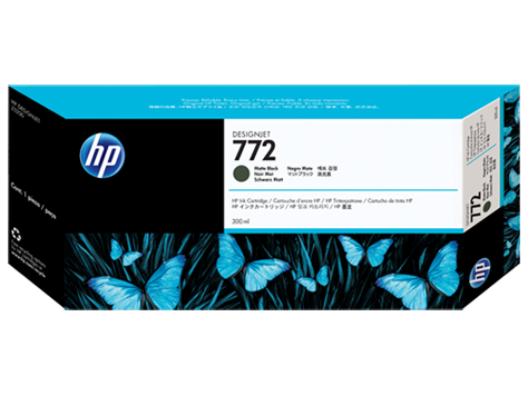HP 772 300 ml Mat Siyah DesignJet Mürekkep Kartuşu (CN635A)