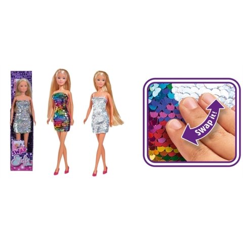 Steffi Love Swap Pullu Elbiseli Bebek