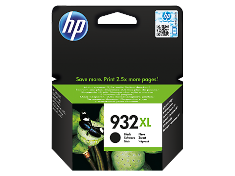 HP 932XL Yüksek Kapasiteli Siyah Orijinal Mürekkep Kartuşu (CN053AE)