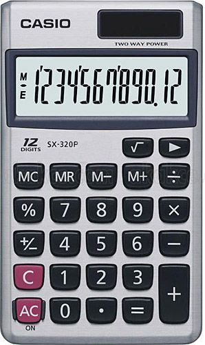 Casio SX-320P Hesap Makinesi