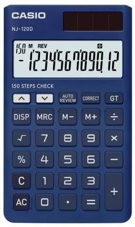 Casio NJ-120D-BU Hesap Makinesi