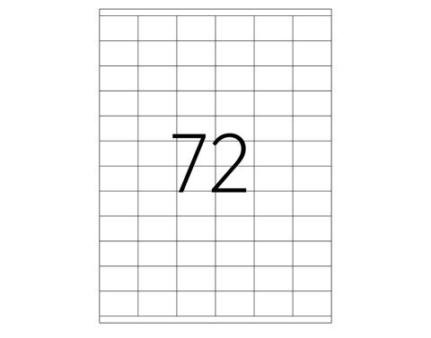 Tanex TW-2272 Laser Etiket 35x23.3mm