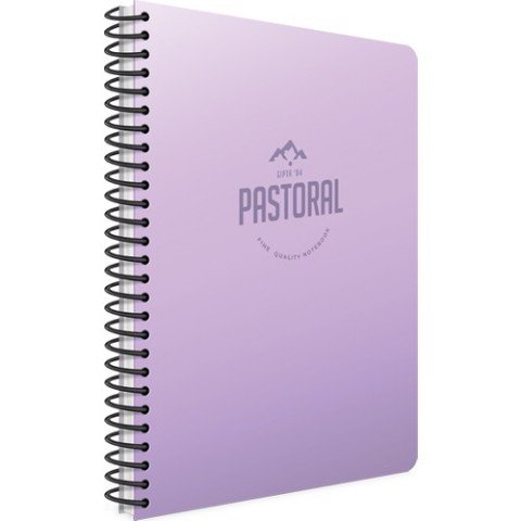 Pastoral A4 Spiralli PP Kapak Defter 60YP Kareli